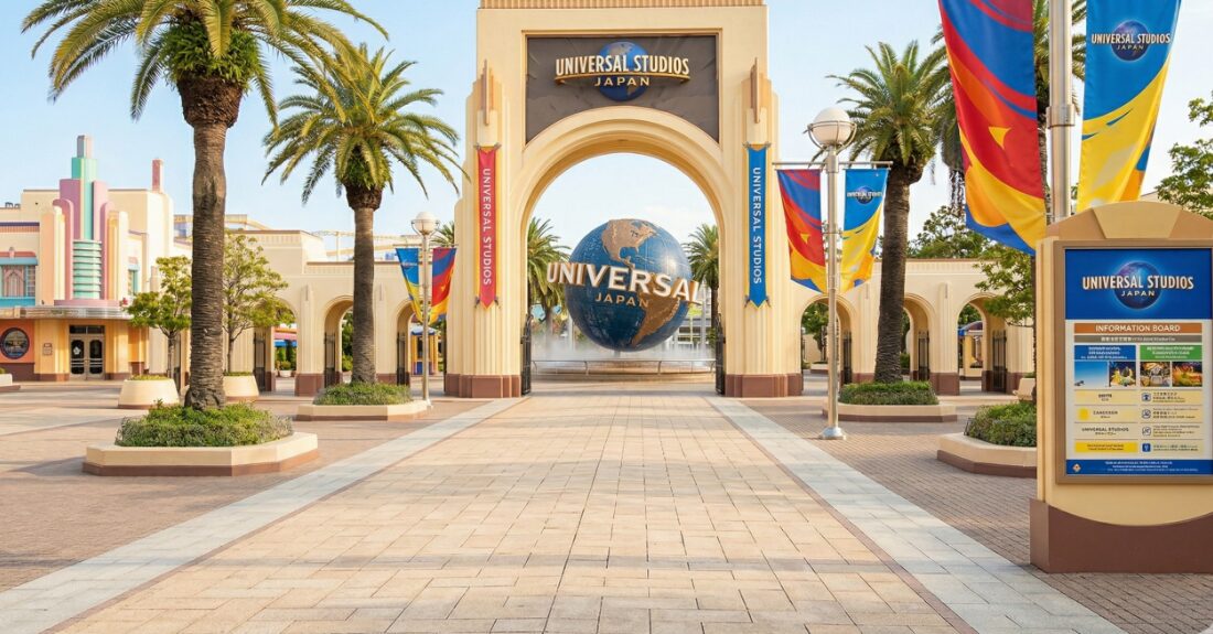 混雑するレストランでスマートにスマホ注文画面を提示する様子