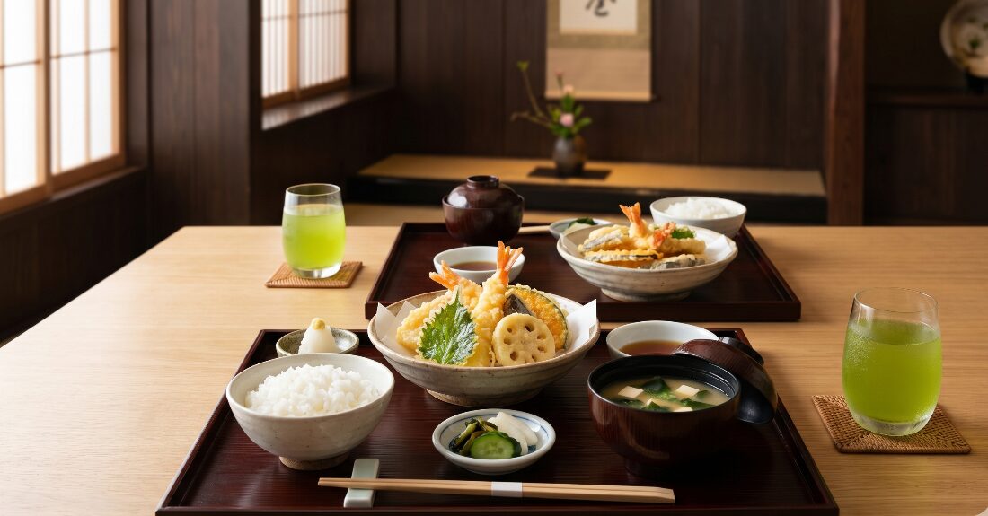 和食レストランSAIDOで落ち着いた食事を楽しむイメージ