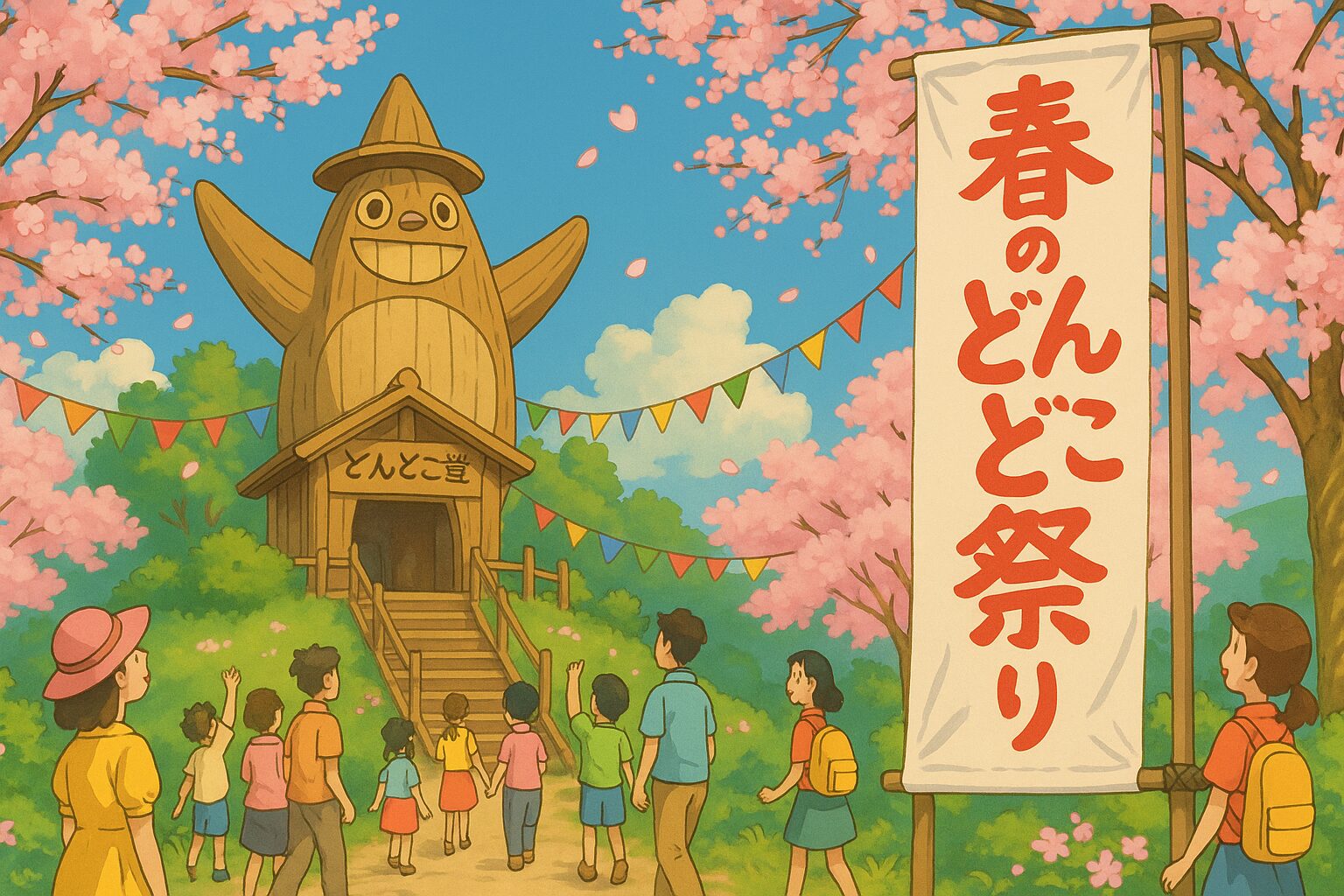 春のどんどこ祭り イベントイメージ