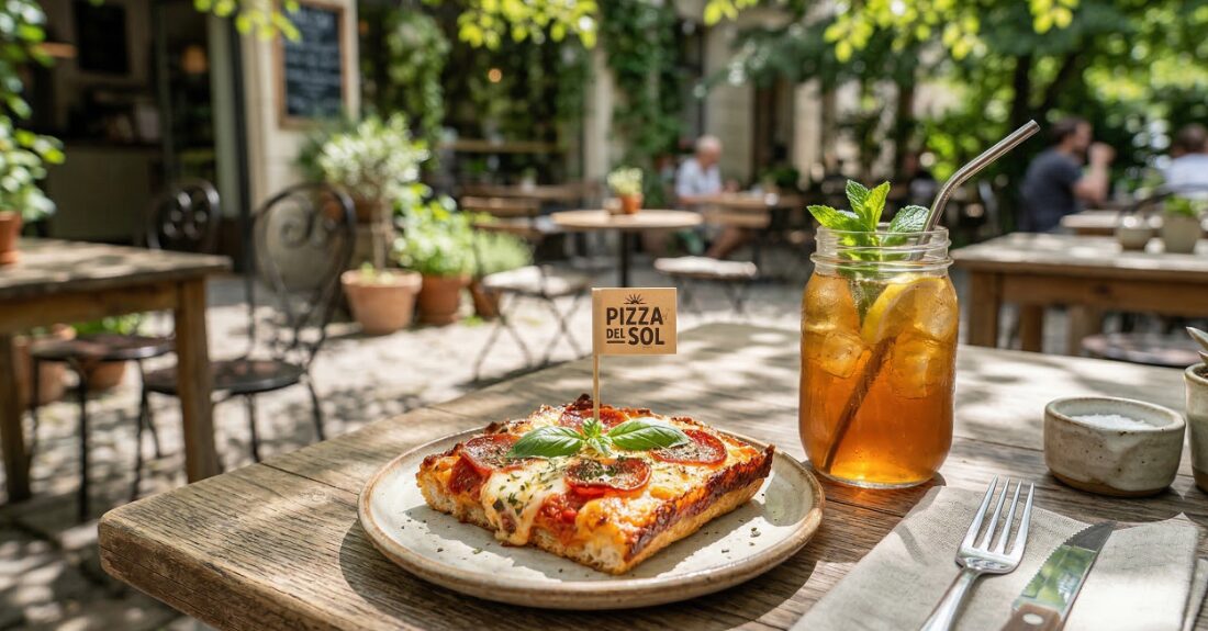 ジブリパークの落ち着いたカフェメニュー