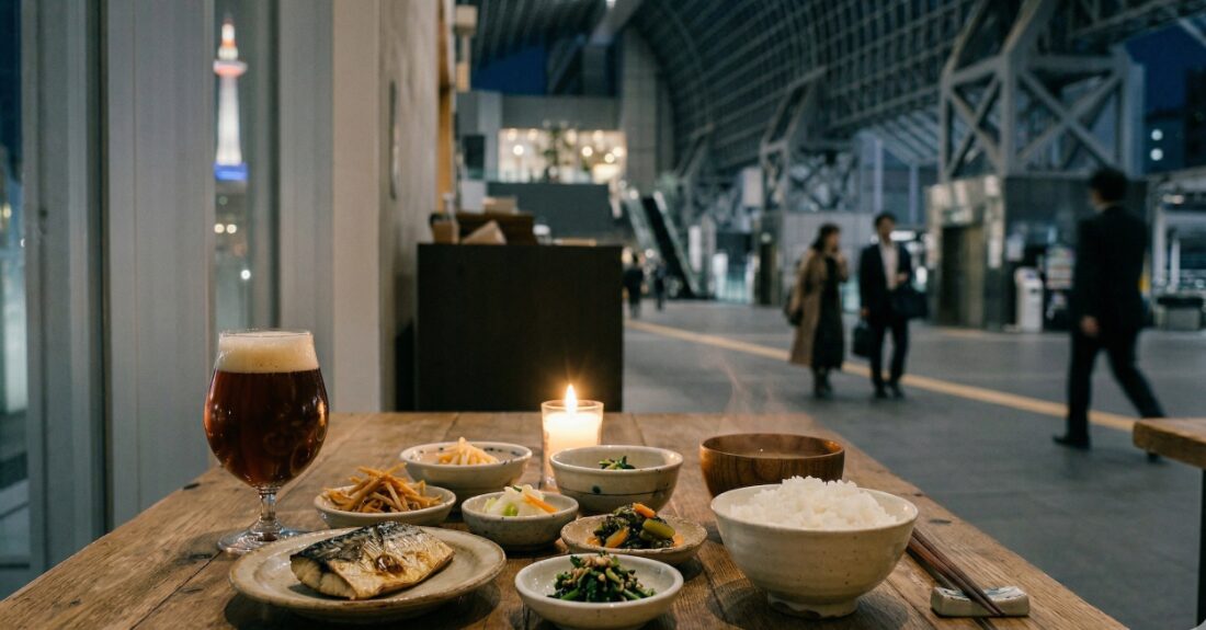 落ち着いた雰囲気のレストランや夜景