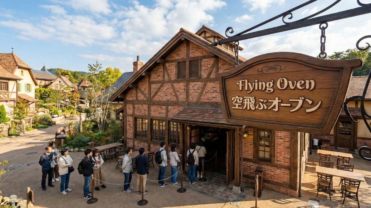 魔女の谷 レストラン「空飛ぶオーブン」