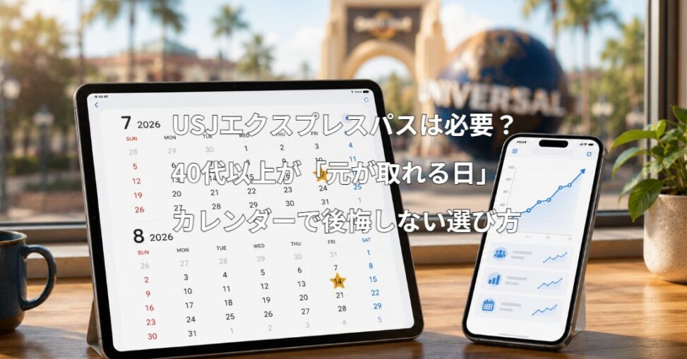USJエクスプレスパスは本当に必要？40代以上が後悔しない「買うべき日