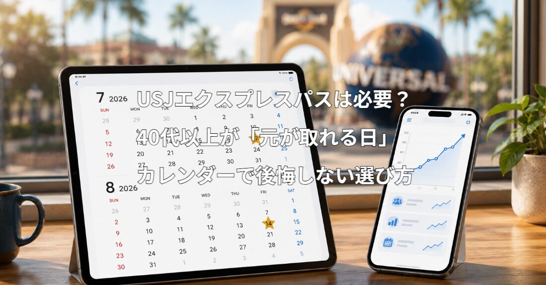 USJエクスプレスパスは本当に必要？40代以上が後悔しない「買うべき日