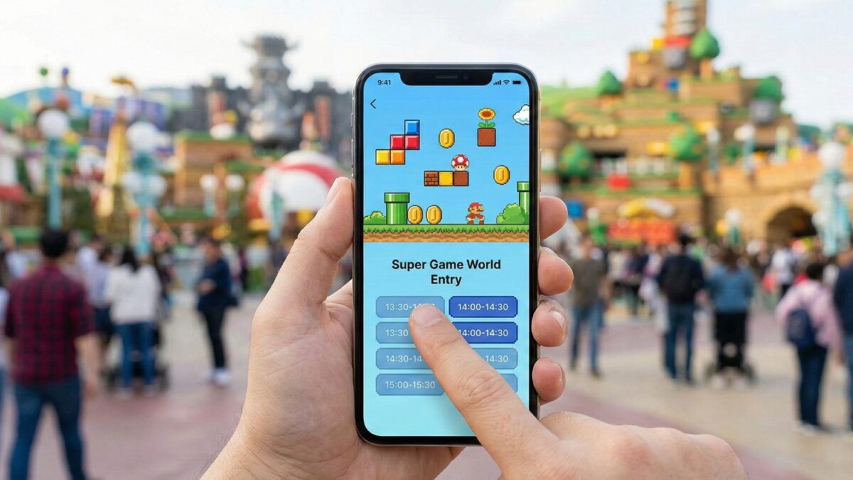 エリア選択から時間帯選択、人数確認までの流れが分かるイメージ