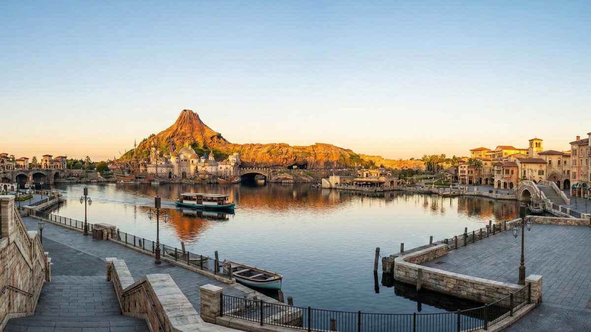 メディテレーニアンハーバーを望む静かな風景