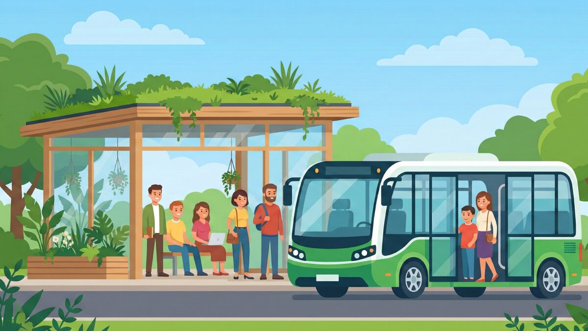 4駅からのシャトルバス運行イメージ