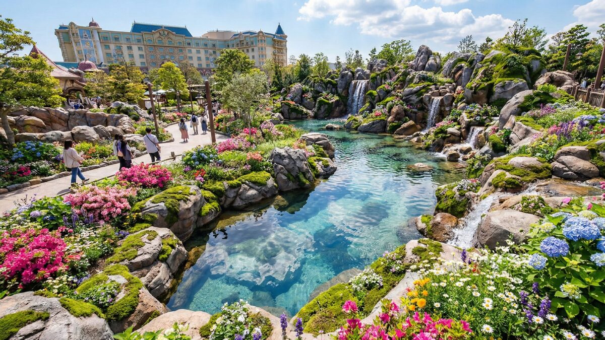 賑わう新エリアの様子