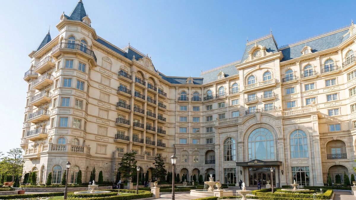 ファンタジースプリングスホテルの外観