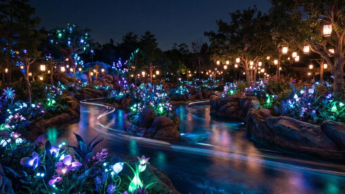 夜のファンタジースプリングス