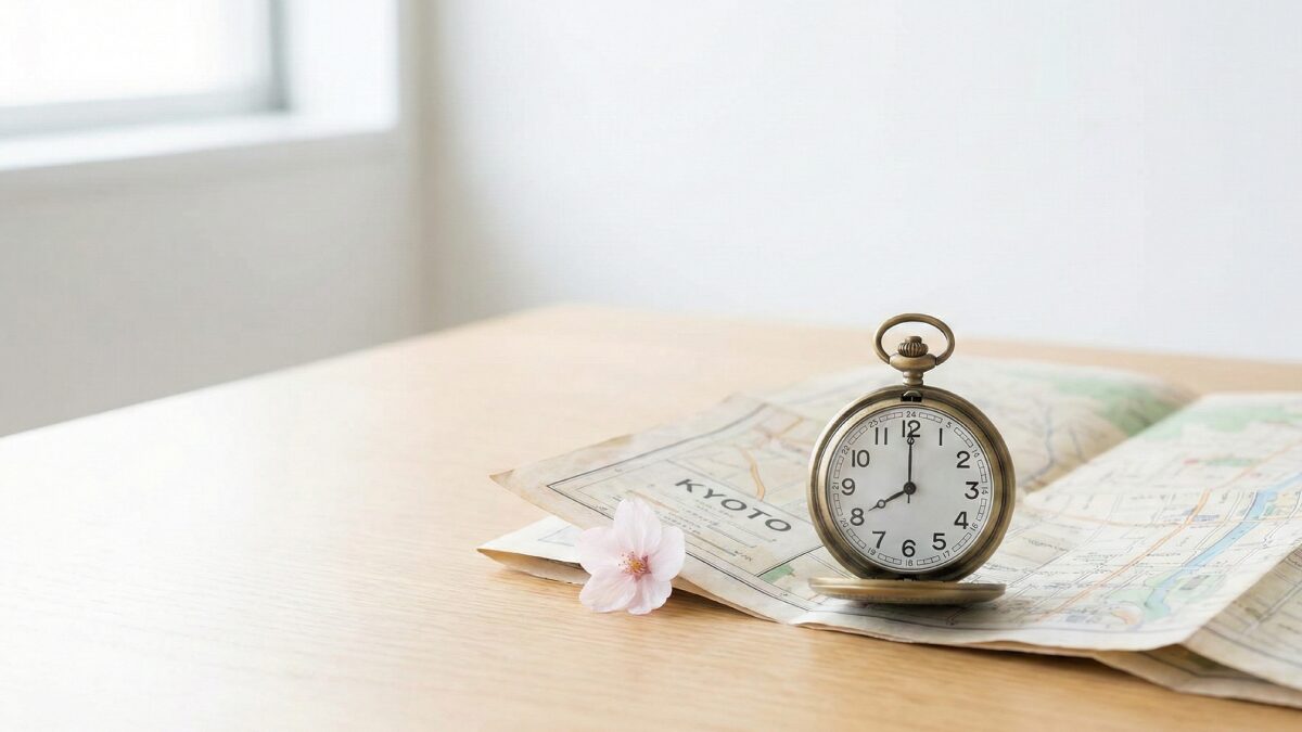 時間と空間をずらすイメージ