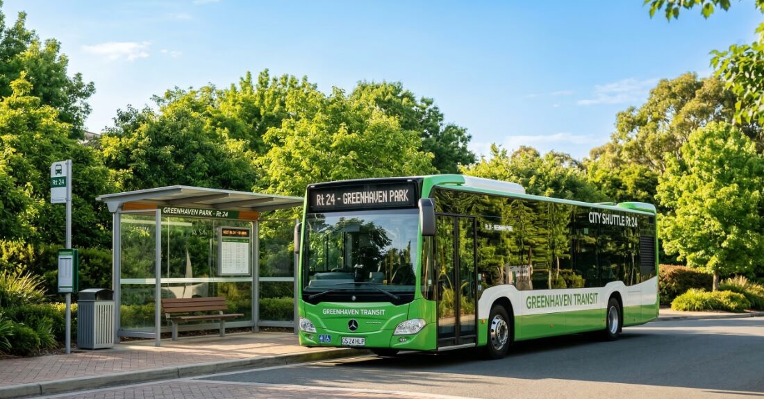 4駅からのシャトルバス運行イメージ