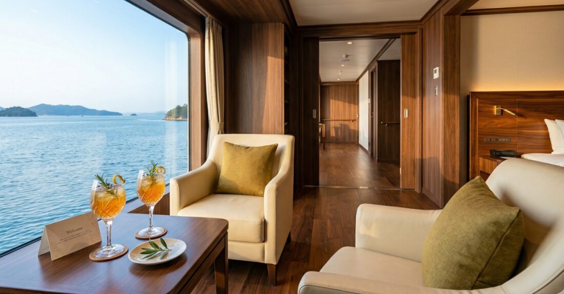 広々とした安心感のあるキャビンのイメージ