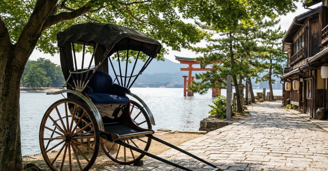 情緒あふれる観光地を快適に巡るイメージ