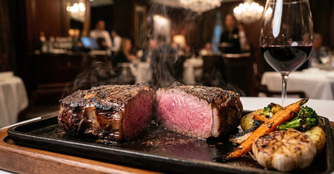 Gottie's BEEFの熟成肉ステーキ